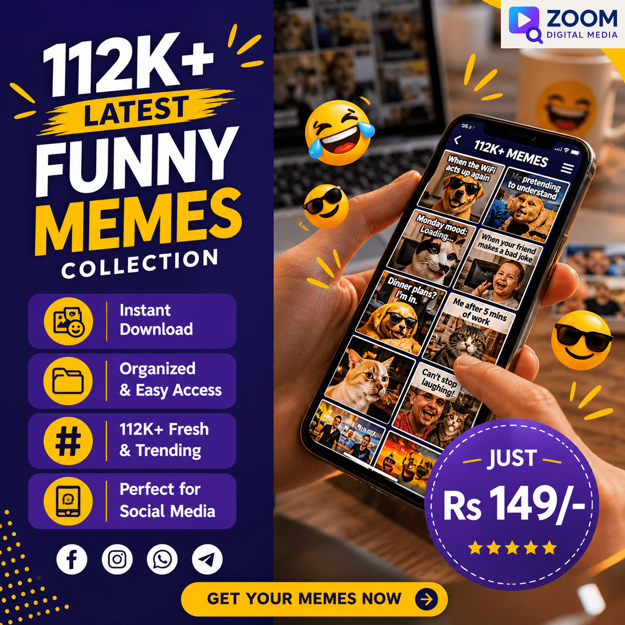 112K+ Latest Funny Memes Collection