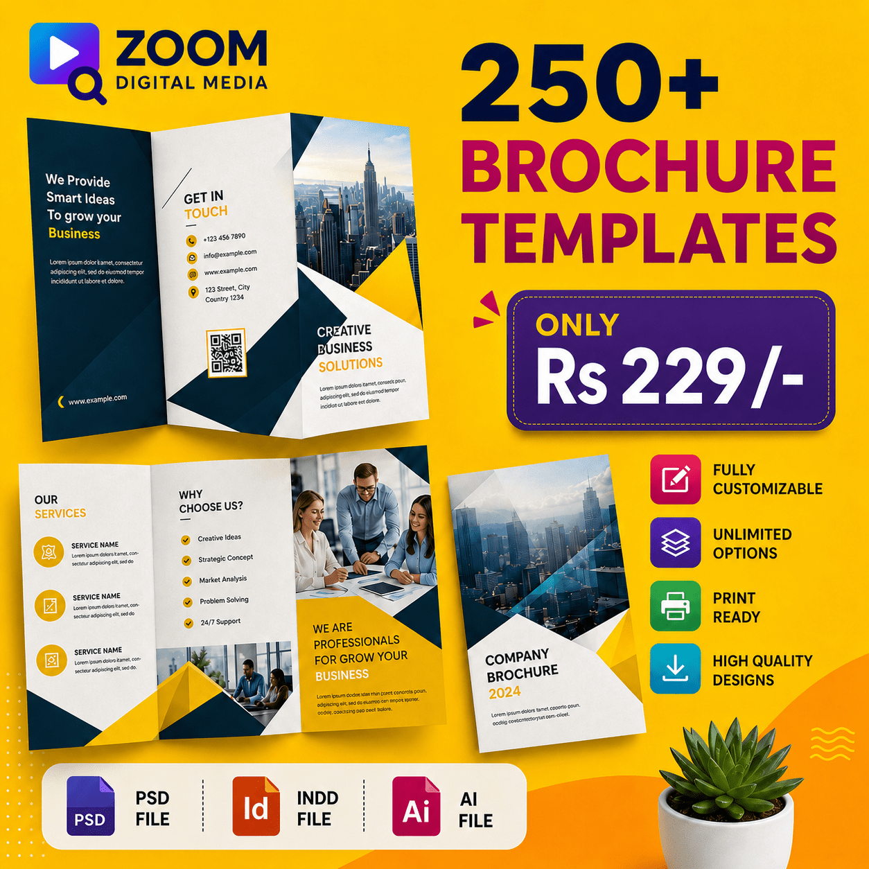 250+ Brochure Design Premium Templates
