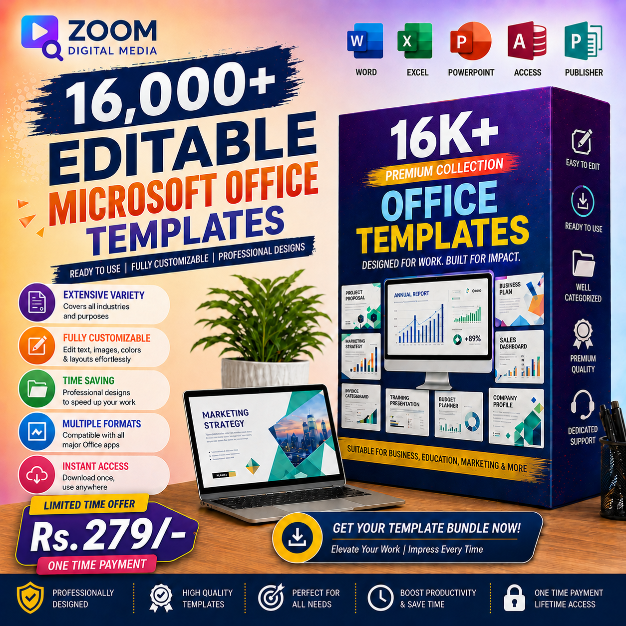 16000+ Microsoft Office Readymade Templates