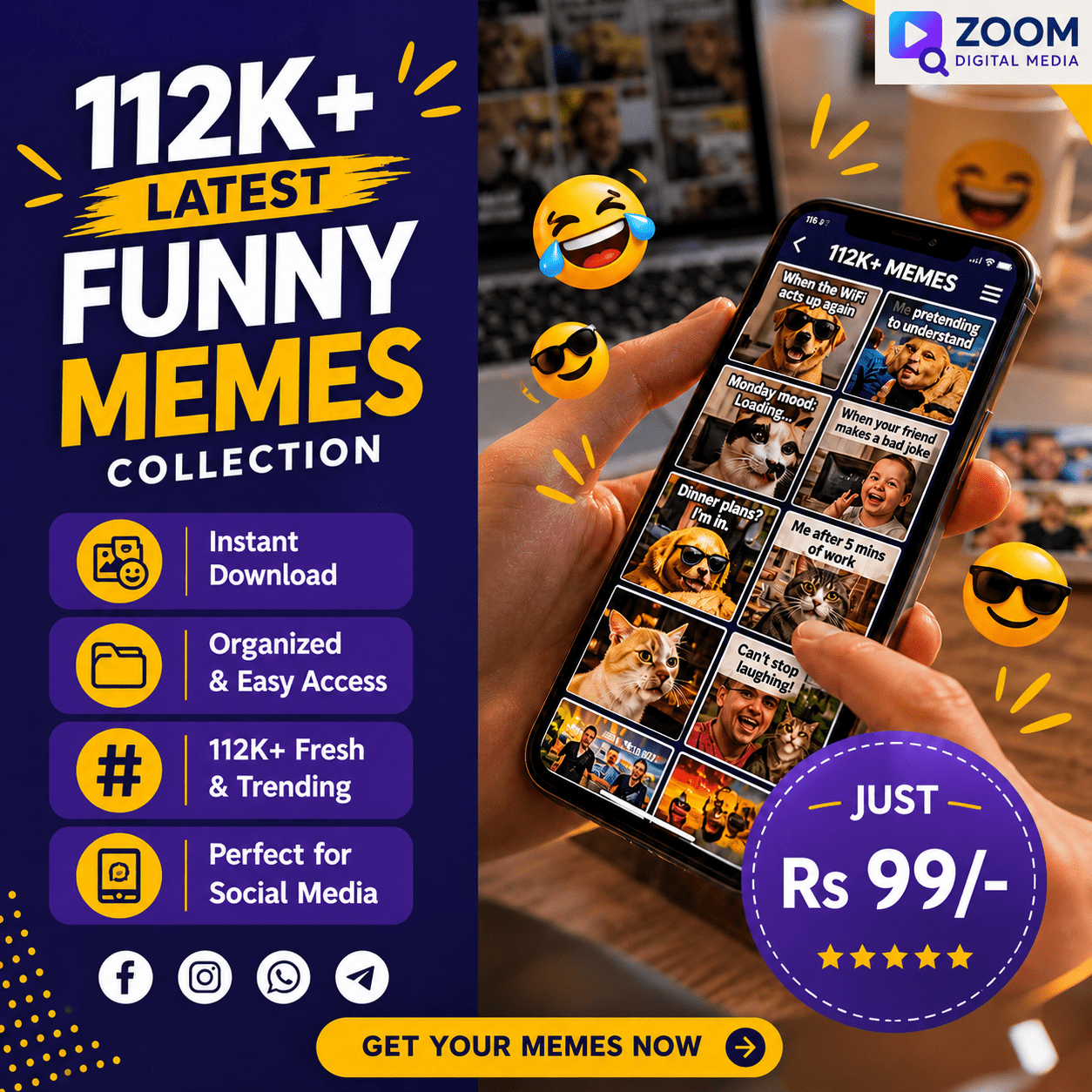 112K+ Latest Funny Memes Collection
